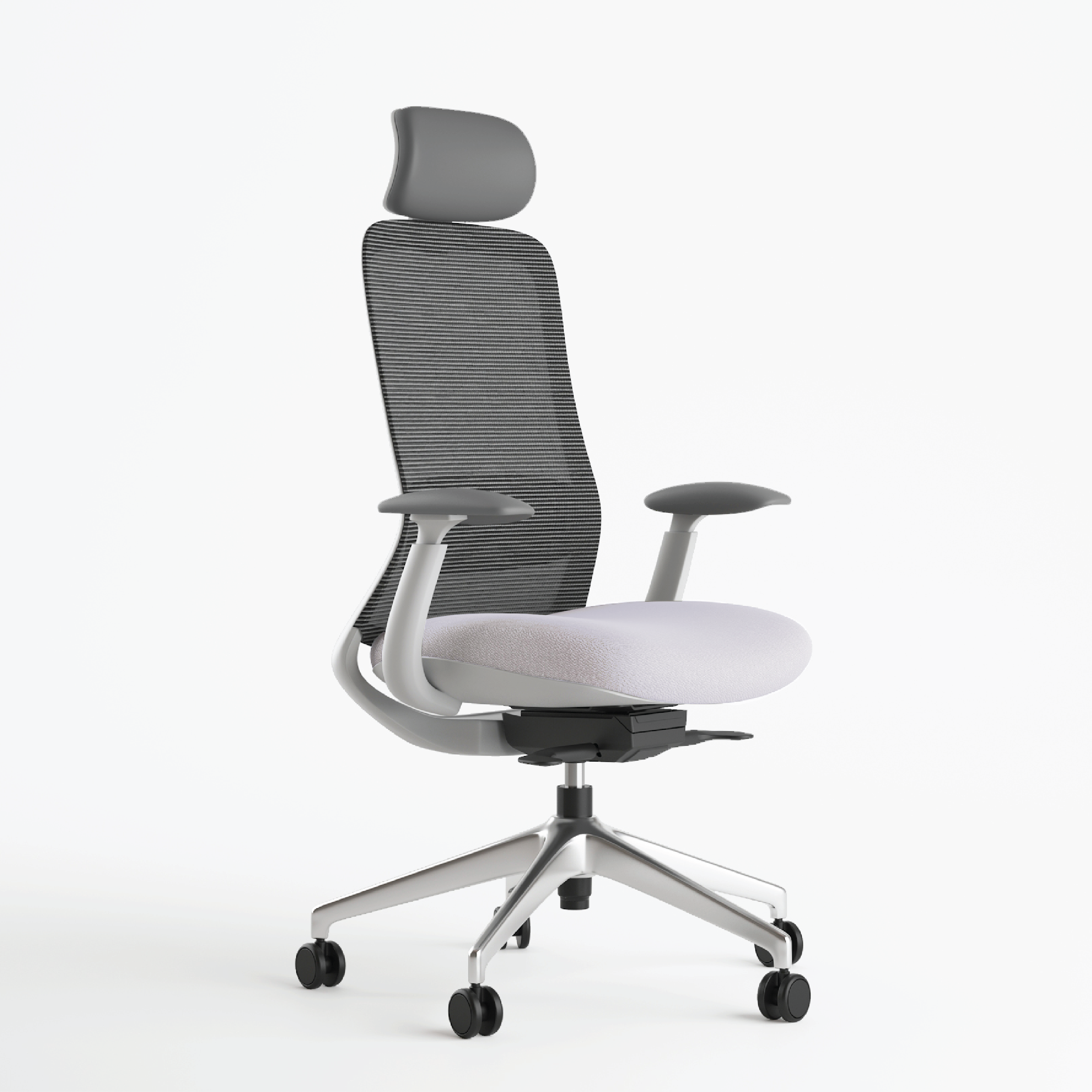 NIO Chair - Sky Grey - With Headrest