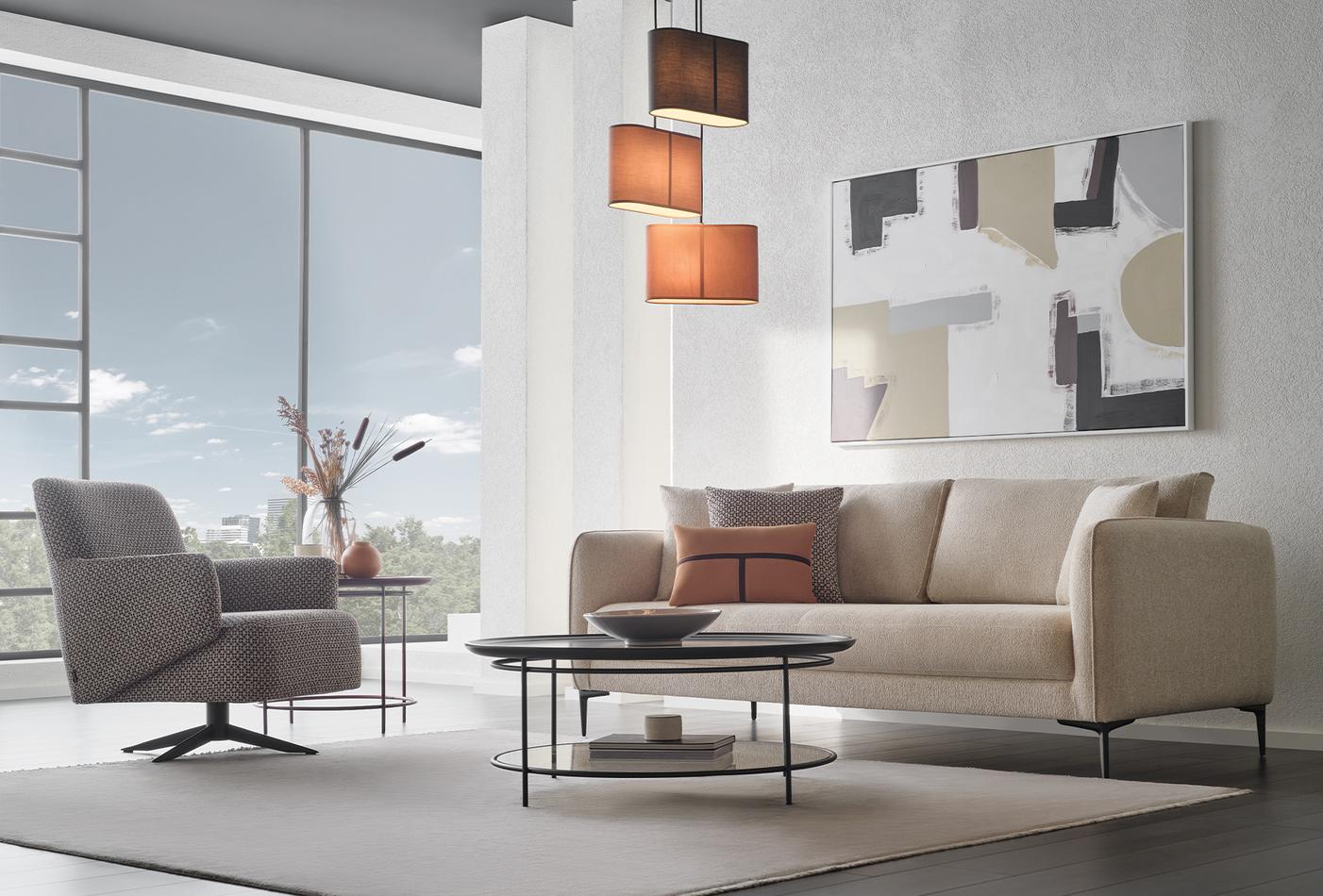 PARMA 3 SEATER SOFA